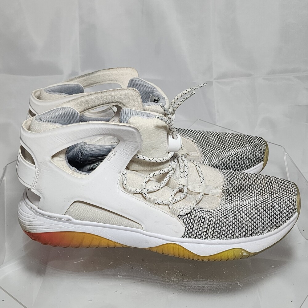 Nike Air Flight Huarache Ultra White Pure Platinum Men 11 Basketball Sneakers'17